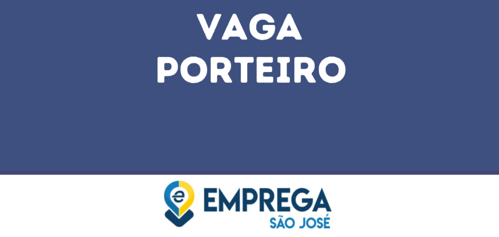 Porteiro-Jacarei - Sp 1