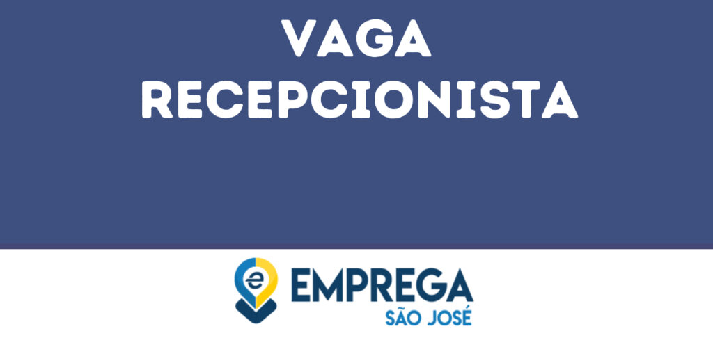 Recepcionista-Jacarei - Sp 1