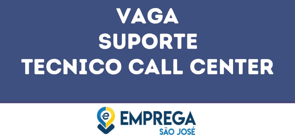 Suporte Tecnico Call Center-São José Dos Campos - Sp 1