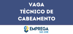 Técnico De Cabeamento-São José Dos Campos - Sp 3