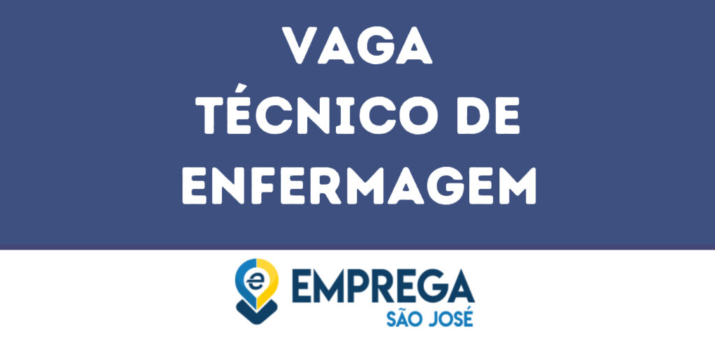 Técnico De Enfermagem-São José Dos Campos - Sp 1