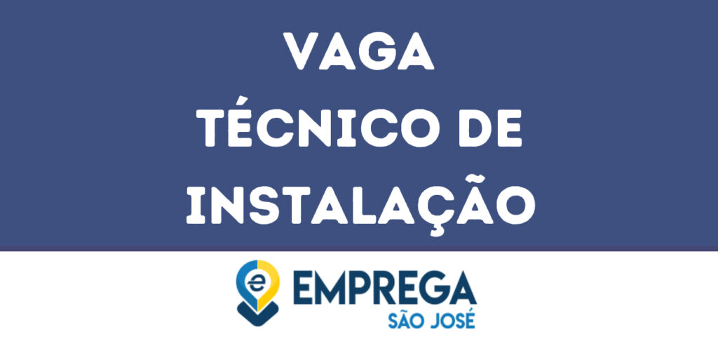 Técnico De Instalação-São José Dos Campos - Sp 1