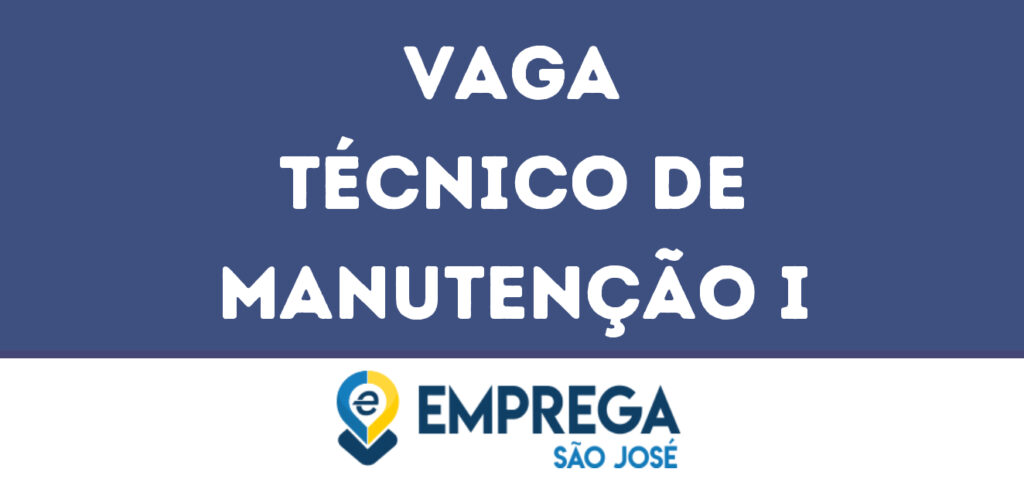 Técnico De Manutenção I-São José Dos Campos - Sp 1