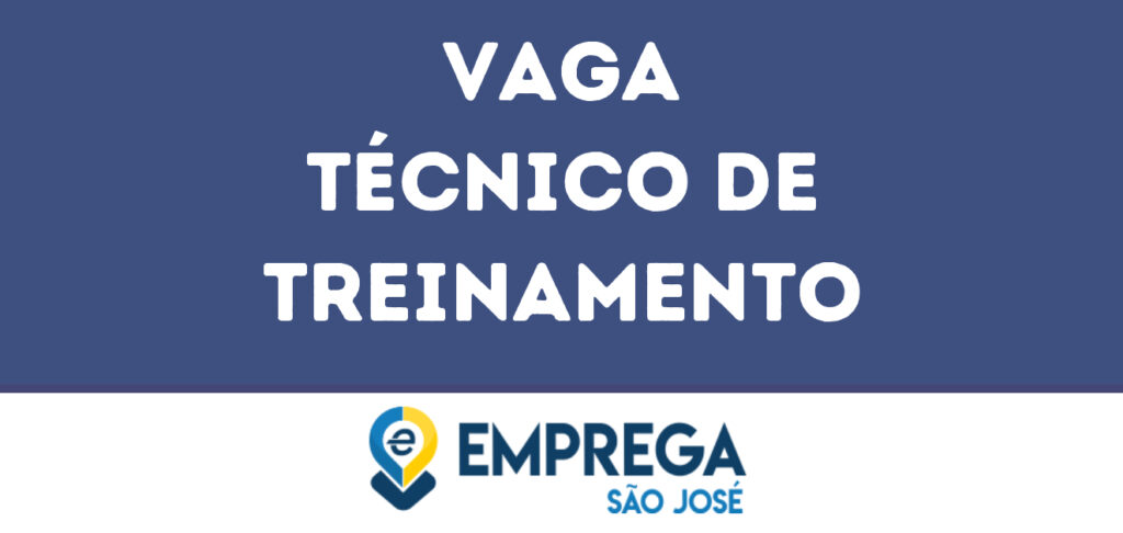 Técnico De Treinamento-São José Dos Campos - Sp 1