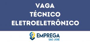 Técnico Eletroeletrônico-São José Dos Campos - Sp 11