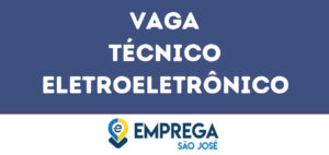 Técnico Eletroeletrônico-São José Dos Campos - Sp 13