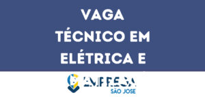 Técnico Em Elétrica E Climatização-São José Dos Campos - Sp 7