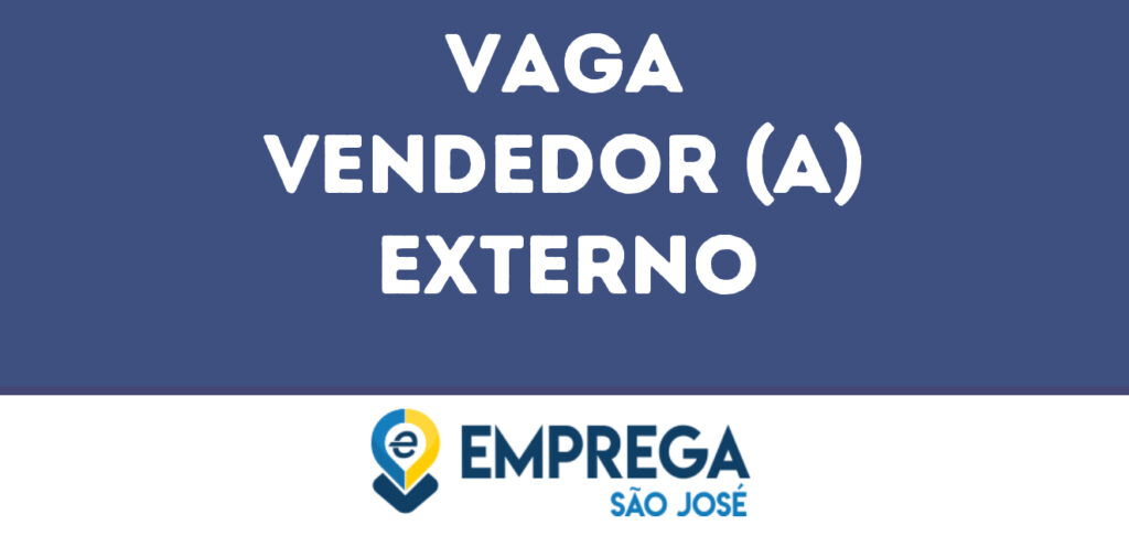 Vendedor (A) Externo-São José Dos Campos - Sp 1