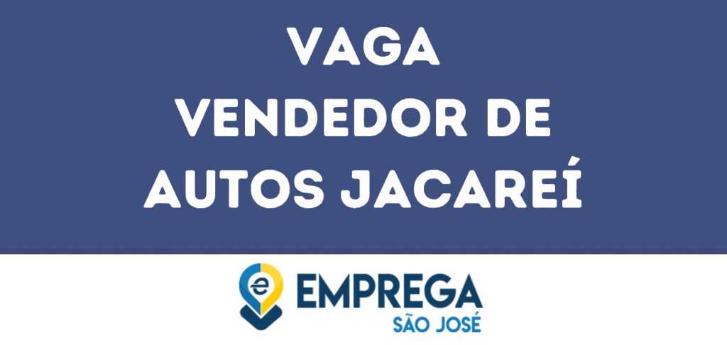 Vendedor De Autos Jacareí-Jacarei - Sp 1