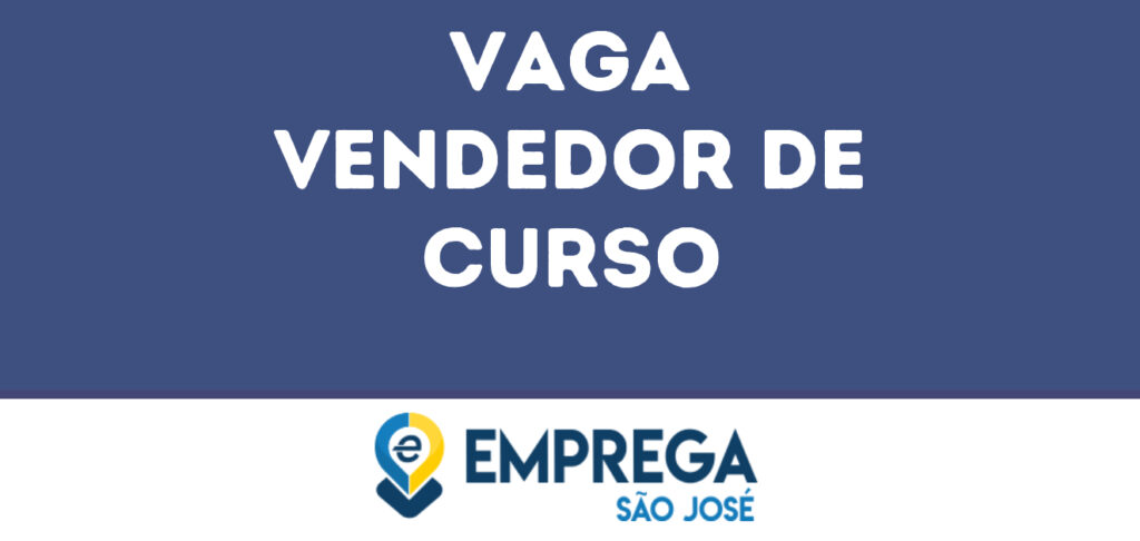 Vendedor De Curso-São José Dos Campos - Sp 1