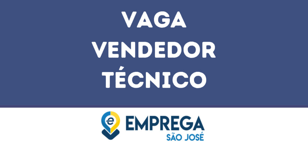 Vendedor Técnico-São José Dos Campos - Sp 1