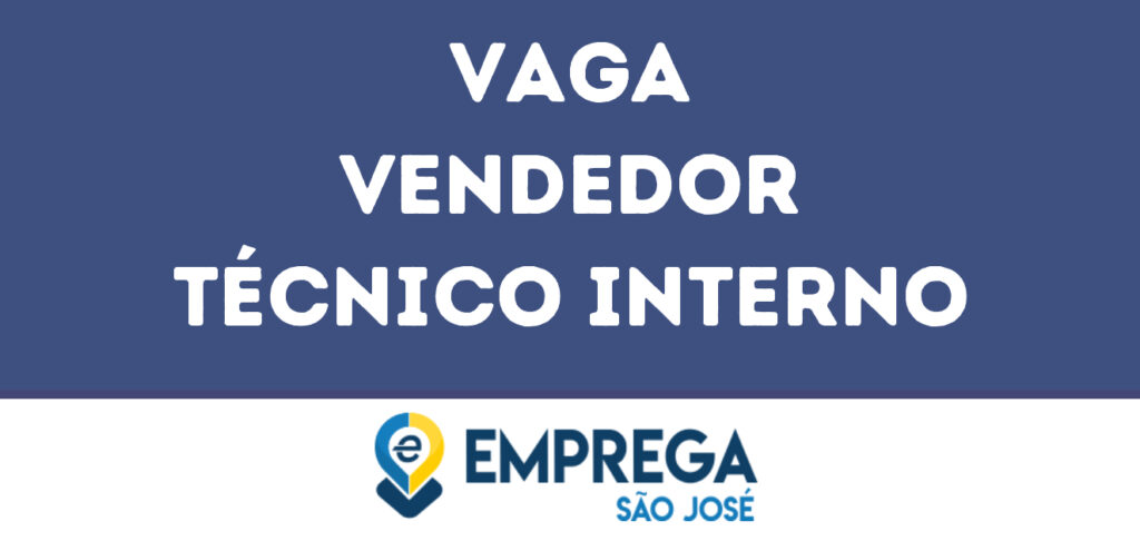 Vendedor Técnico Interno-Jacarei - Sp 1