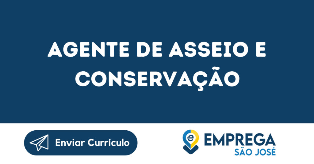 Agente De Asseio E Conservação-São José Dos Campos - Sp 1