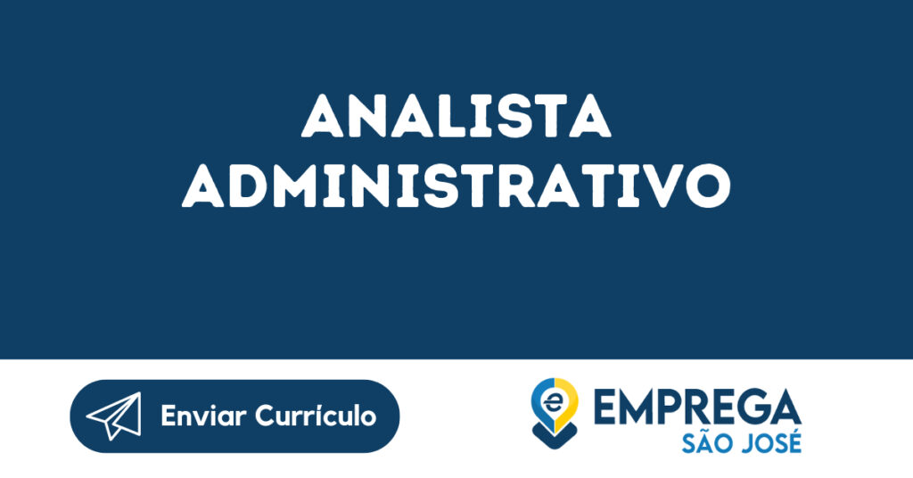 Analista Administrativo-São José Dos Campos - Sp 1