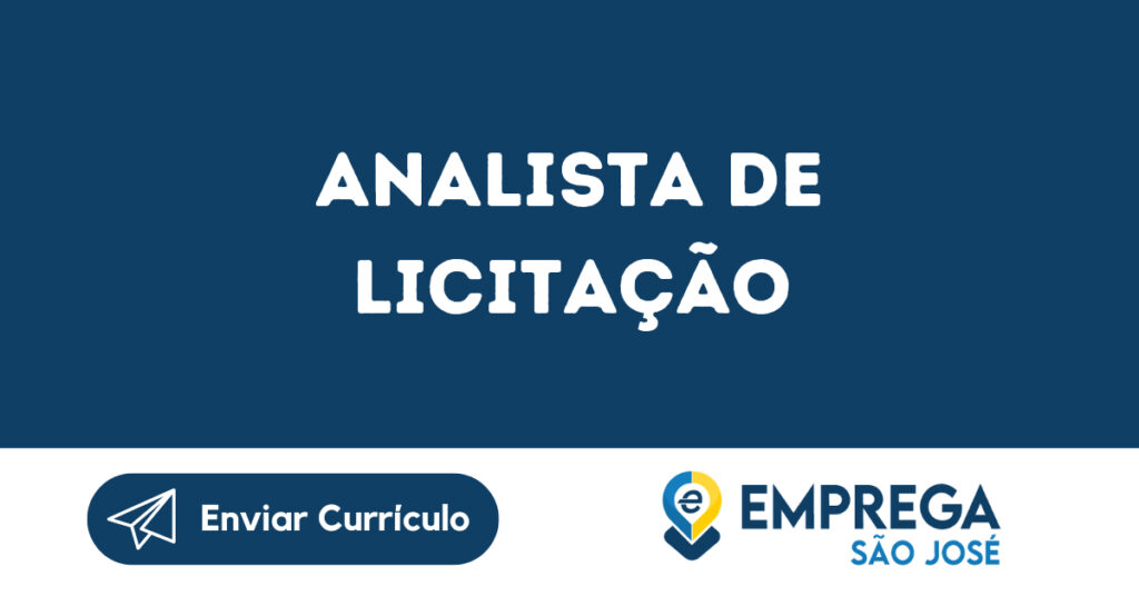 Analista De Licitação-São José Dos Campos - Sp 1