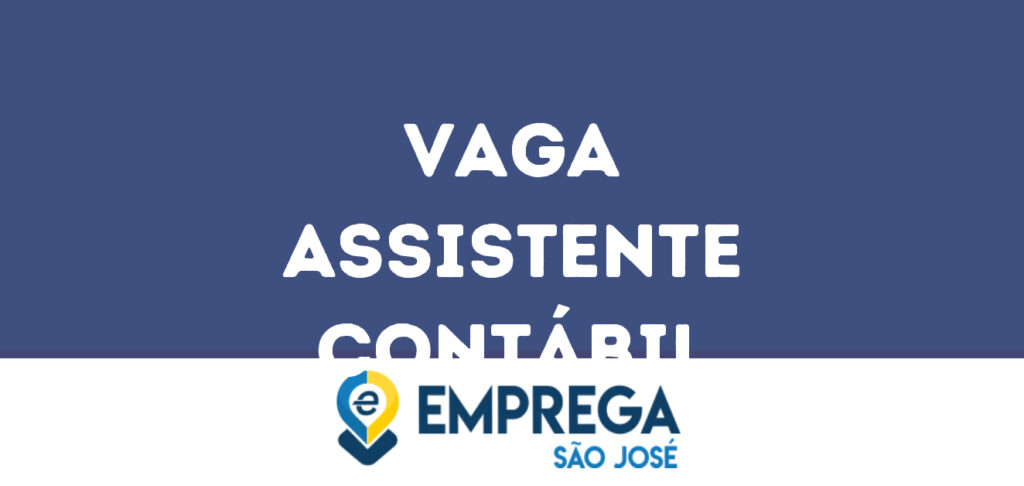 Assistente Contábil-São José Dos Campos - Sp 1