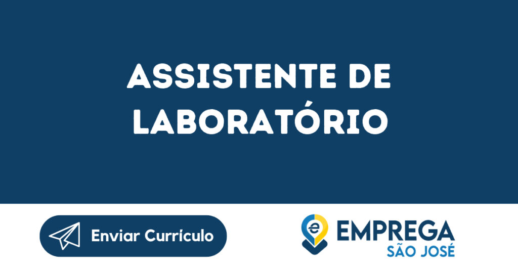 Assistente De Laboratório-Jacarei - Sp 1