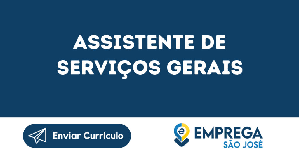 Assistente De Serviços Gerais-Jacarei - Sp 1