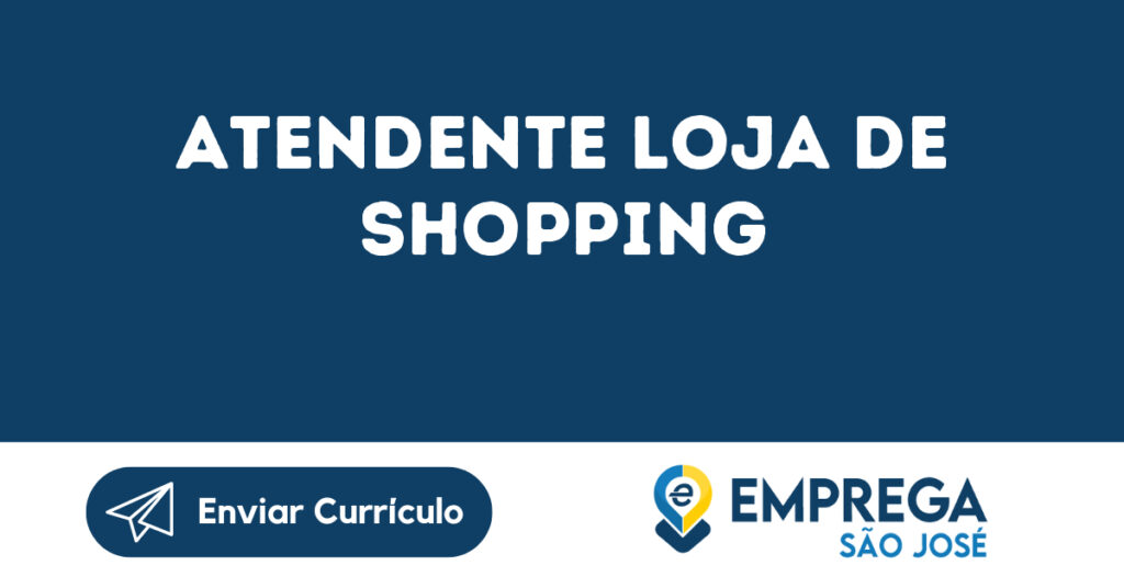 Atendente Loja De Shopping-São José Dos Campos - Sp 1