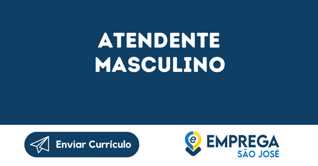 Atendente Masculino -São José Dos Campos - Sp 1