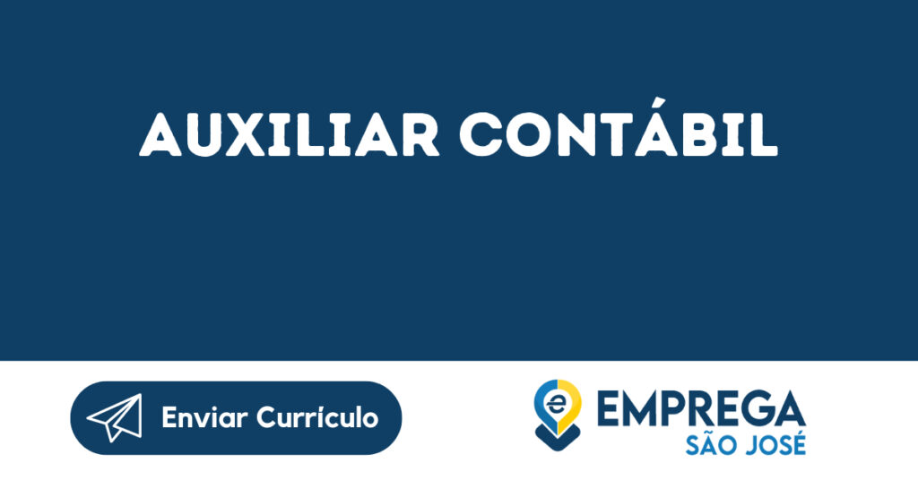 Auxiliar Contábil-São José Dos Campos - Sp 1