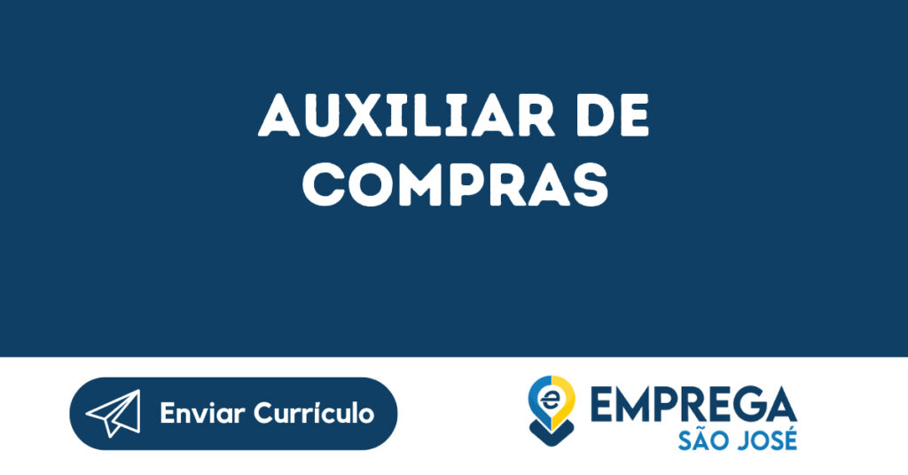 Auxiliar De Compras-São José Dos Campos - Sp 1