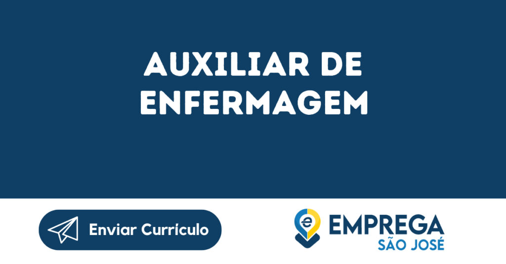 Auxiliar De Enfermagem-São José Dos Campos - Sp 1