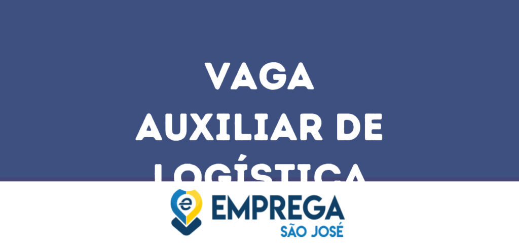 Auxiliar De Logística-Jacarei - Sp 1