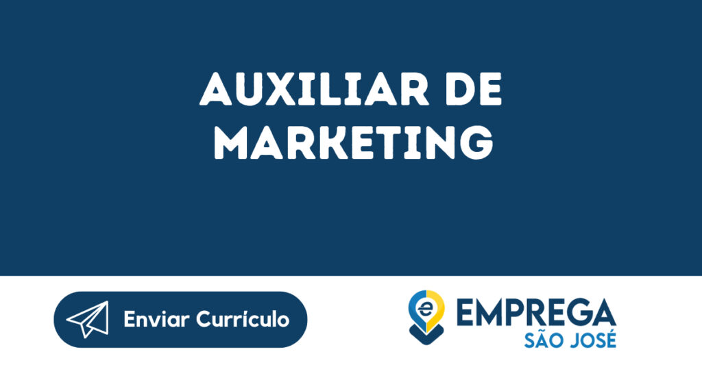 Auxiliar De Marketing-São José Dos Campos - Sp 1