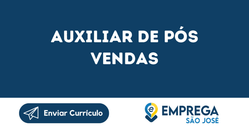 Auxiliar De Pós Vendas-São José Dos Campos - Sp 1