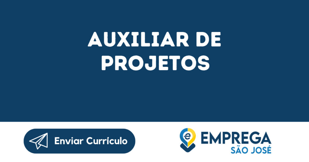 Auxiliar De Projetos-Jacarei - Sp 1