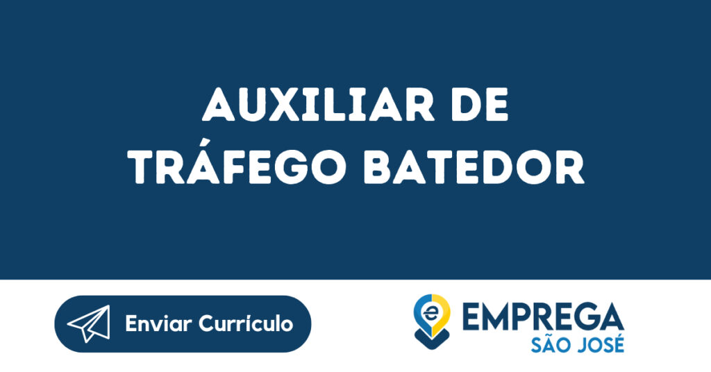 Auxiliar De Tráfego Batedor-Jacarei - Sp 1