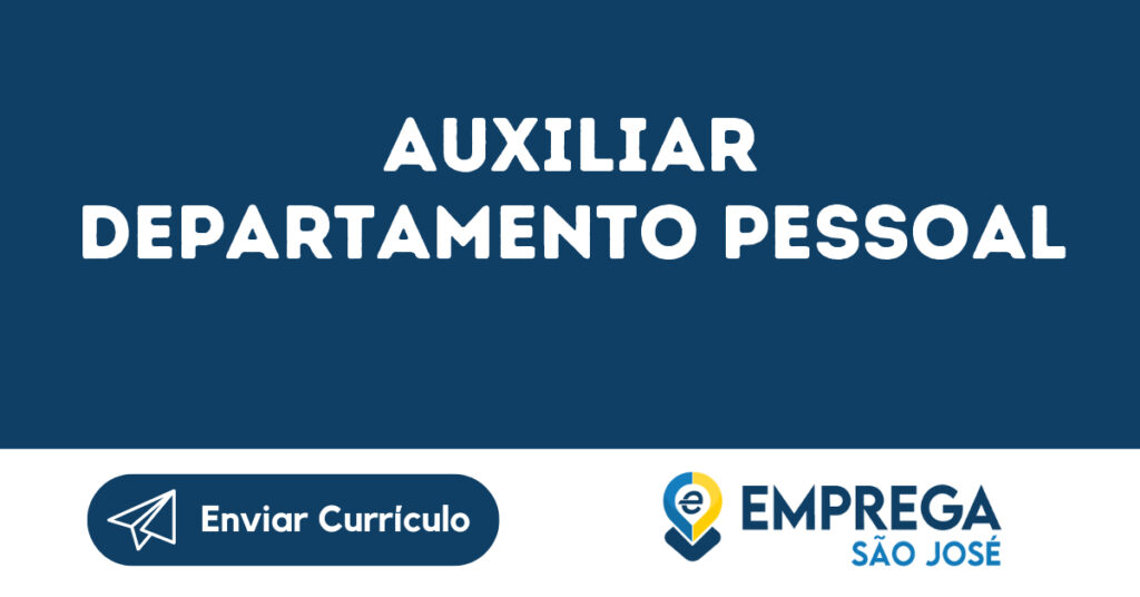 Auxiliar Departamento Pessoal-São José Dos Campos - Sp 1