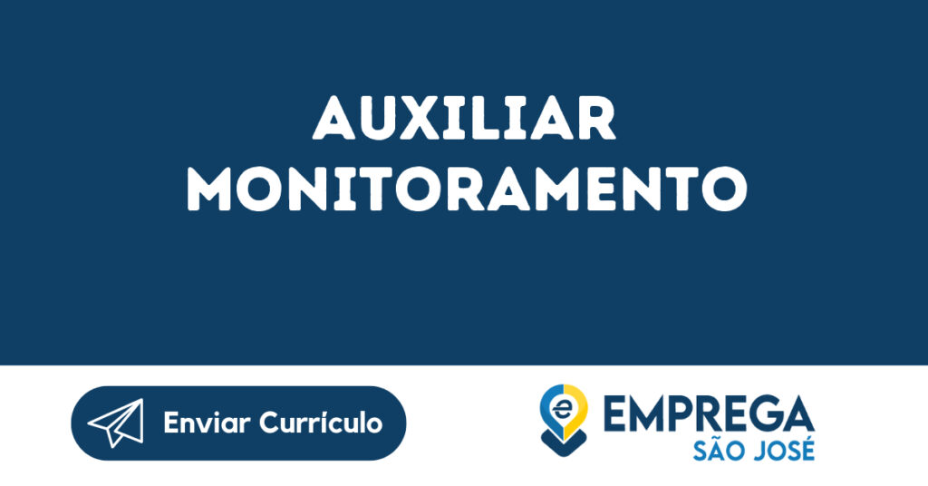 Auxiliar Monitoramento-São José Dos Campos - Sp 1