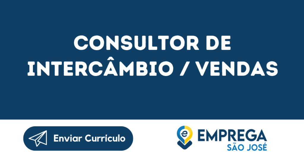 Consultor De Intercâmbio / Vendas-São José Dos Campos - Sp 1