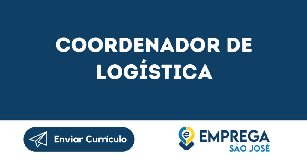 Coordenador De Logística-Jambeiro - Sp 1