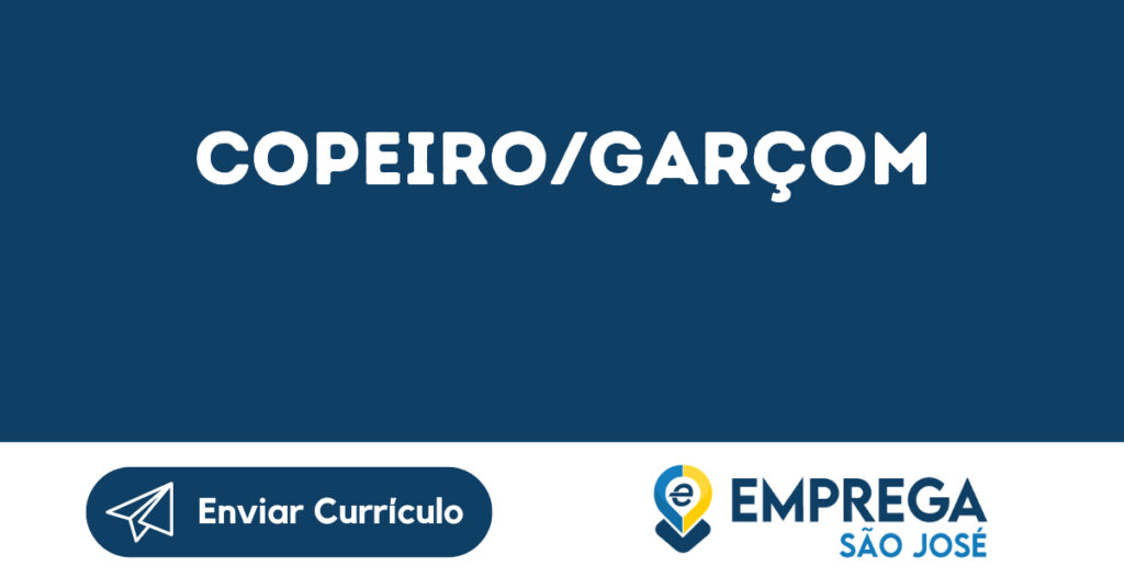 Copeiro/Garçom-São José Dos Campos - Sp 1