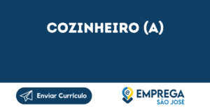 Cozinheiro (A)-São José Dos Campos - Sp 4