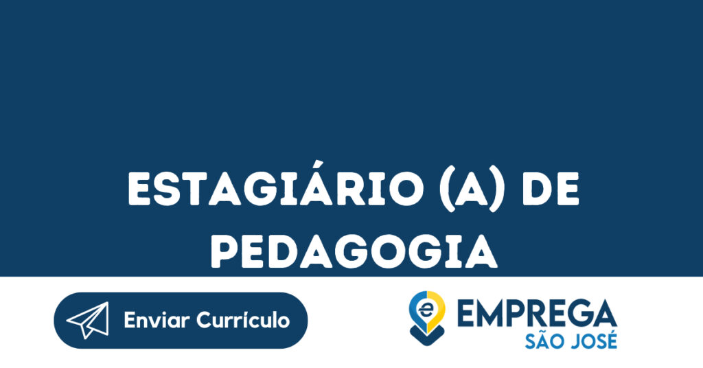 Estagiário (A) De Pedagogia-São José Dos Campos - Sp 1