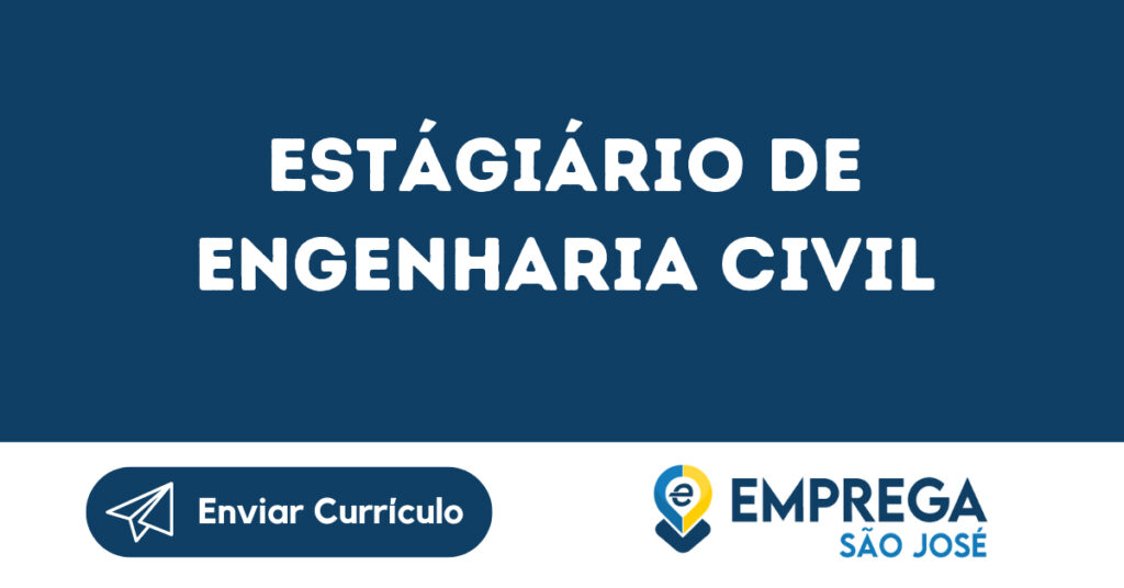 Estágiário De Engenharia Civil-São José Dos Campos - Sp 1