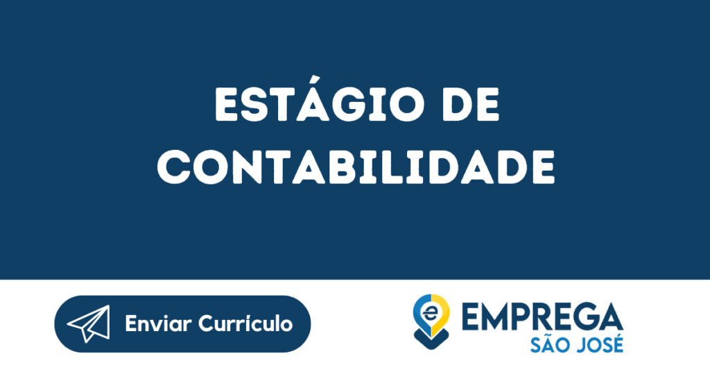 Estágio De Contabilidade-São José Dos Campos - Sp 1