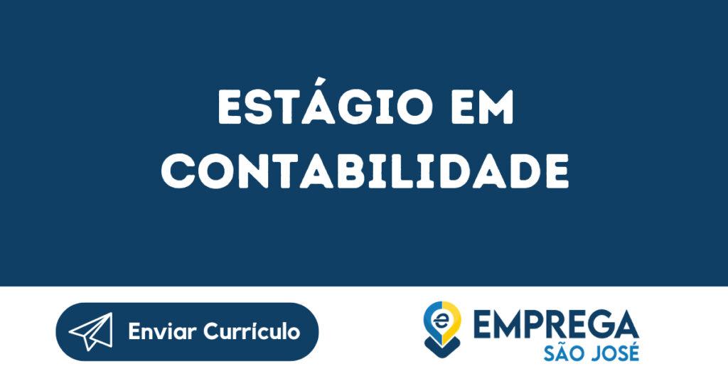 Estágio Em Contabilidade-São José Dos Campos - Sp 1