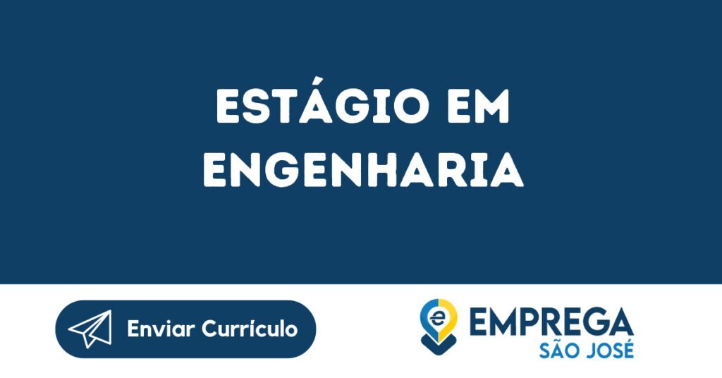 Estágio Em Engenharia-Jacarei - Sp 1