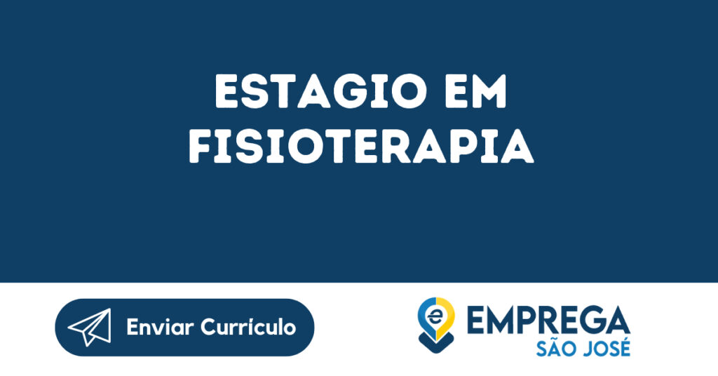 Estagio Em Fisioterapia-São José Dos Campos - Sp 1