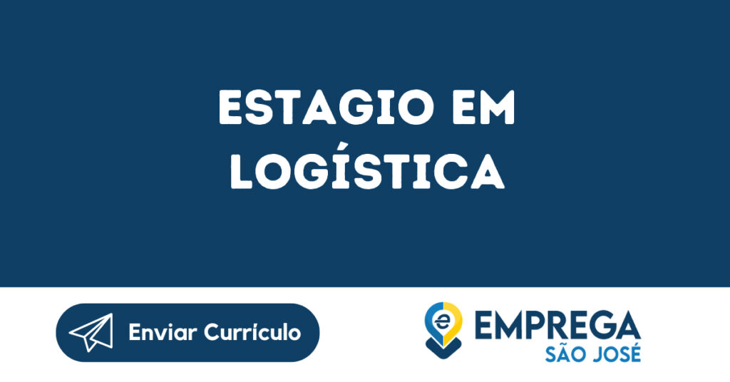 Estagio Em Logística-São José Dos Campos - Sp 1