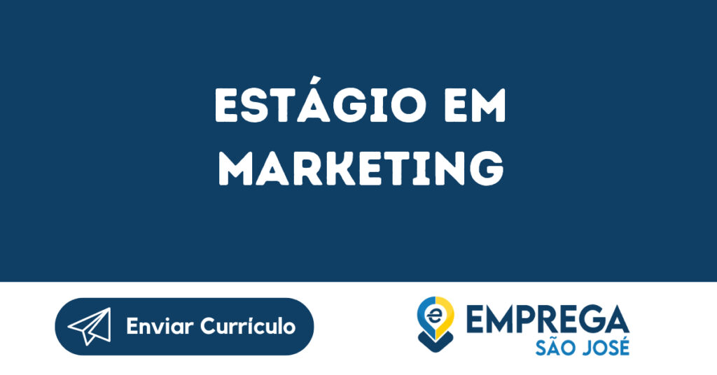 Estágio Em Marketing-Jacarei - Sp 1