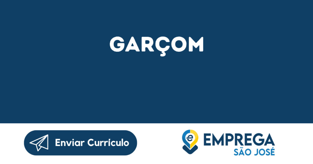 Garçom-São José Dos Campos - Sp 1