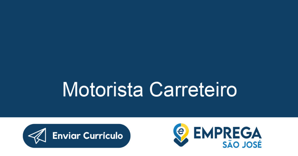 Motorista Carreteiro-Jacarei - Sp 1