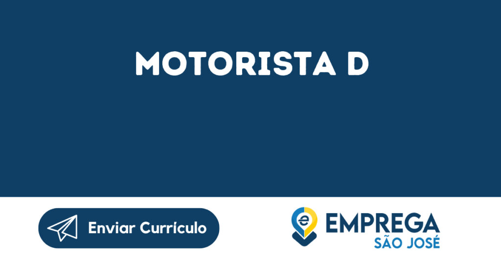 Motorista D-Jacarei - Sp 1