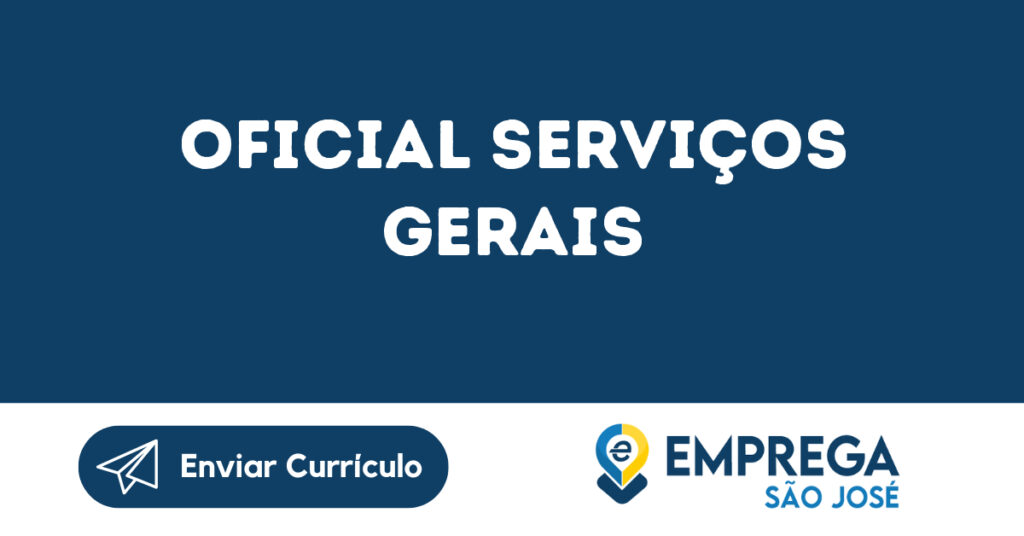 Oficial Serviços Gerais-São José Dos Campos - Sp 1